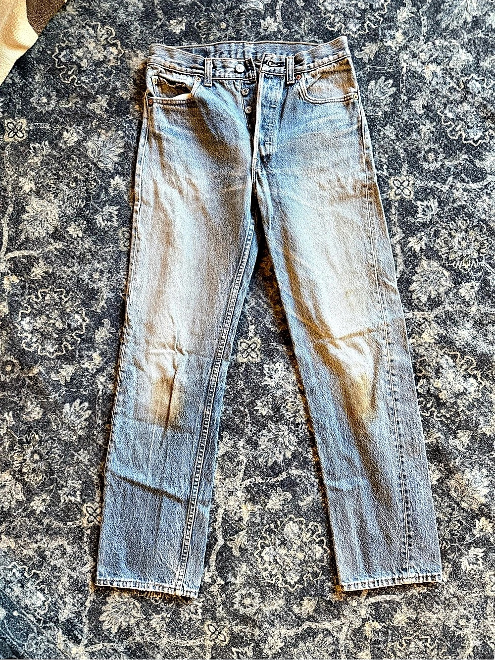 Vintage Levi's 501 Straight Leg Jeans